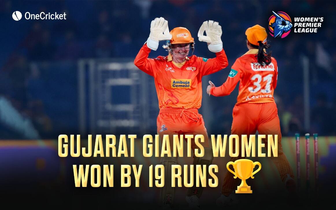 Gujarat Giants registered their first victory of WPL 2024 (Source: OneCricket)